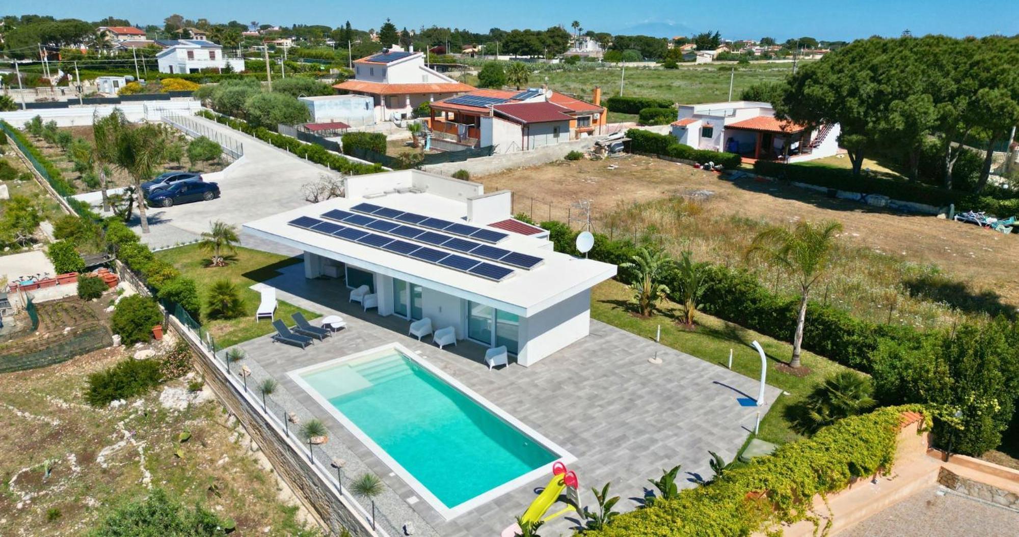Villa Plemmirio Sea View Bagian luar foto