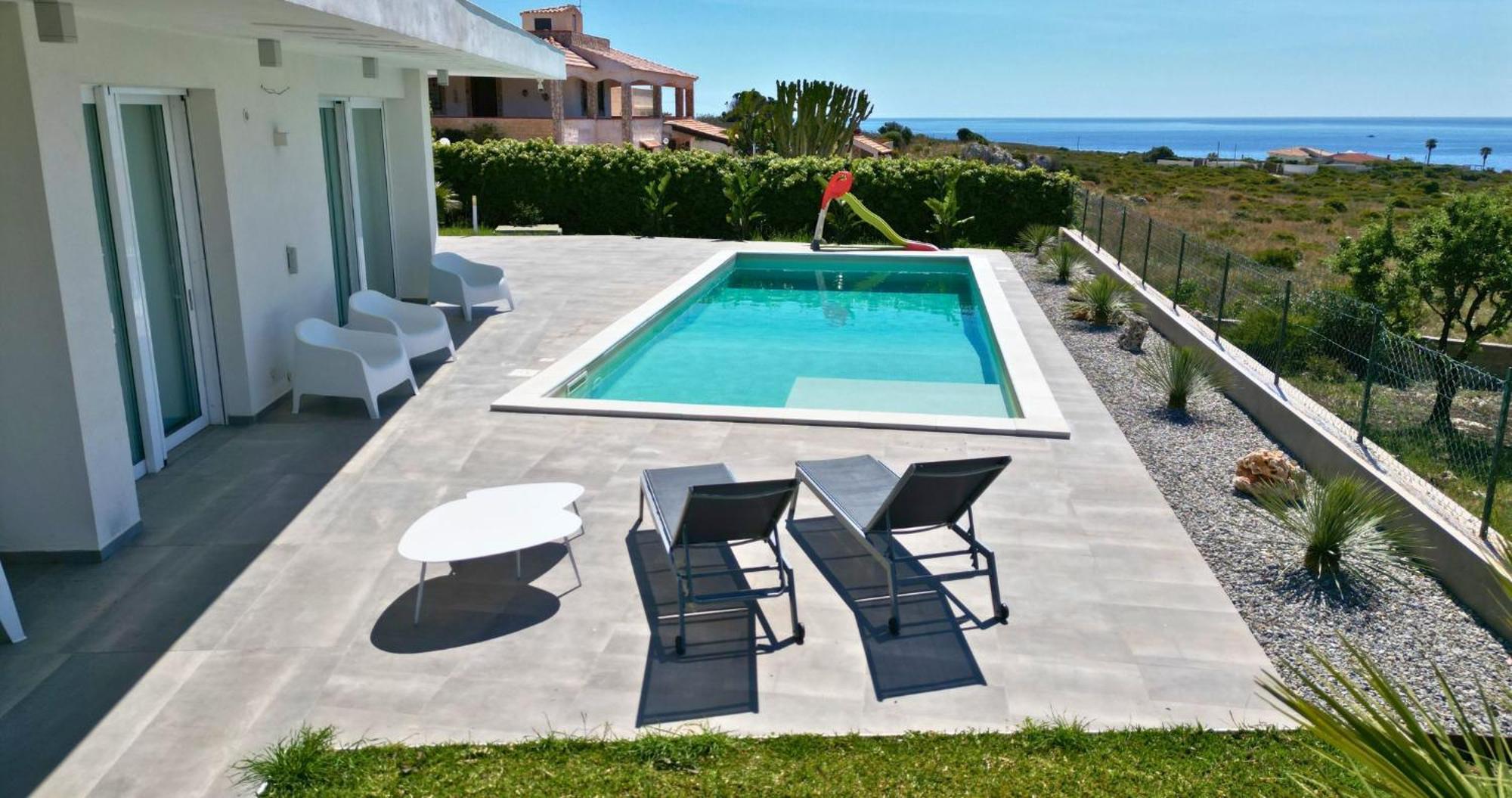 Villa Plemmirio Sea View Bagian luar foto