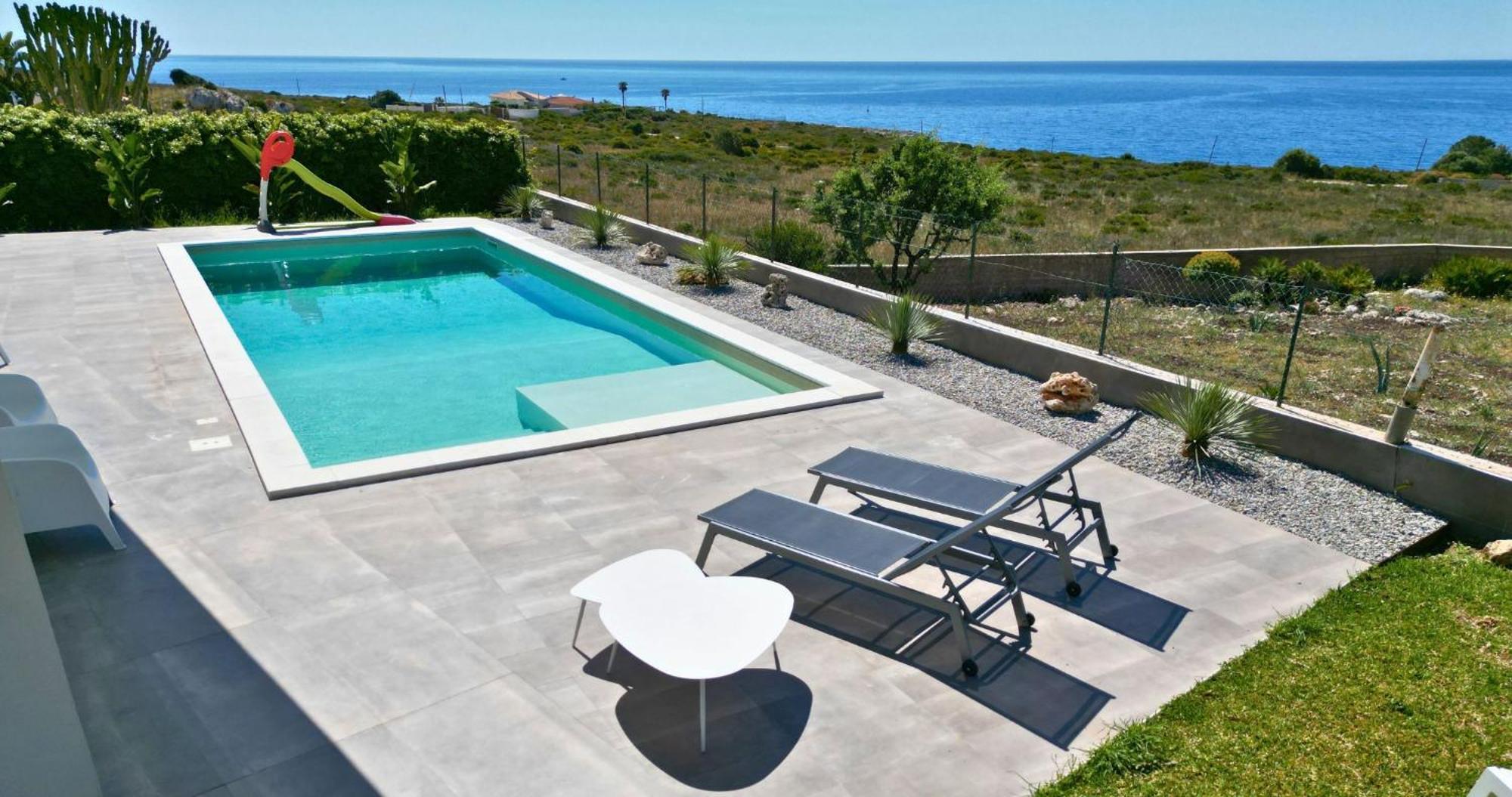 Villa Plemmirio Sea View Bagian luar foto